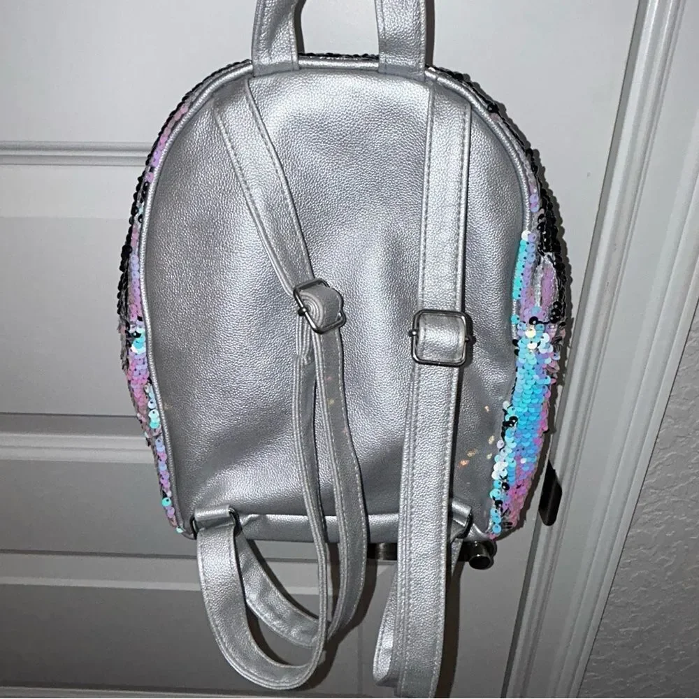 Justice Sequins Unicorn Statement Backpack